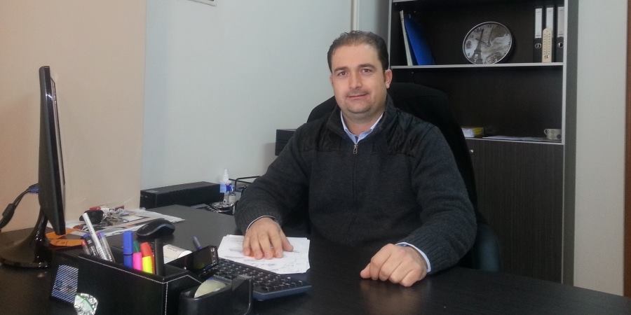 Hasan Apti muhasebe bürosunda hizmete başladı